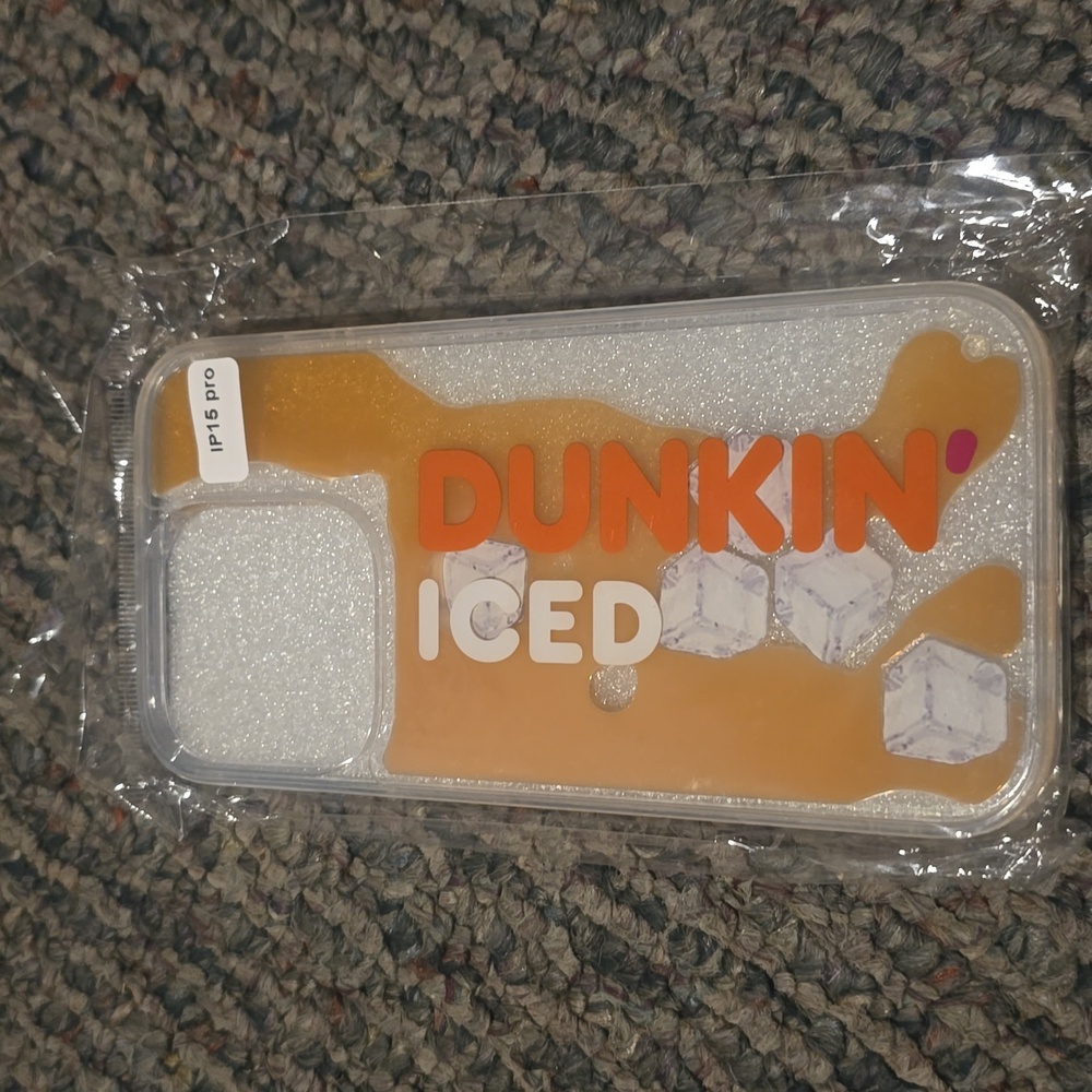 Iphone 15 pro dunkin phone case